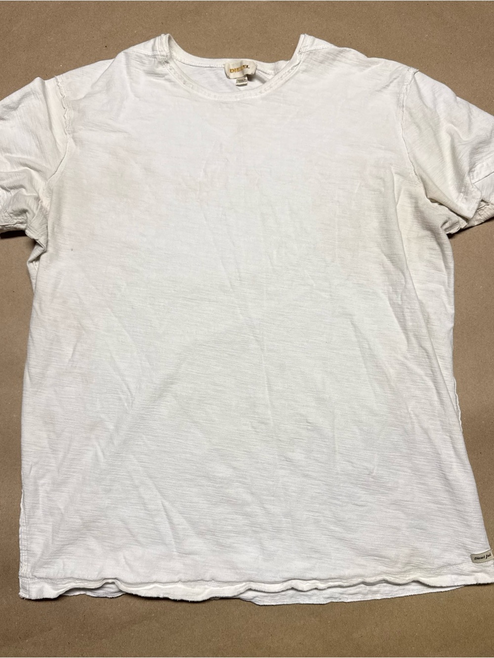 Diesel White Fashion Shirt Men's size XXL Vintage Rare!